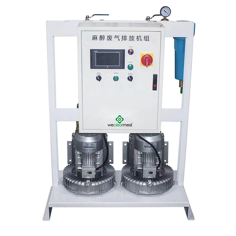 Komponen dan fungsi sistem pemulung gas anestesi